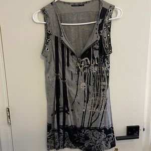 Vintage 20 year old Salvage Dress ! Rockstar dress